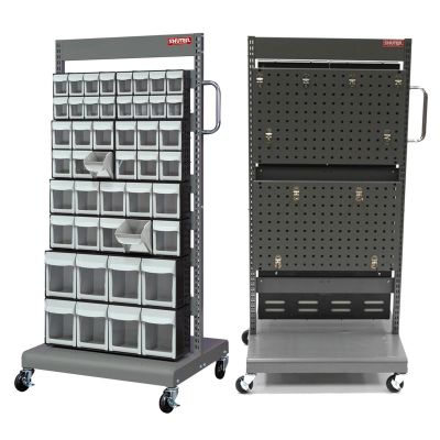 LDS1010021 image(0) - ShopSol CART 2 SIDED BINS/FLIP OUT