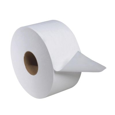 TOR12024402 image(0) - Tork Molnlycke 12024402 Mini Jumbo Bath Tissue Roll, 7.36 in Dia x 751 ft L x 3.48 in W, 2 Plys