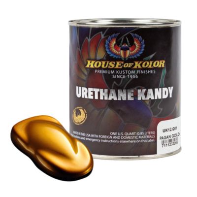 HOKUK12-Q01 image(0) - House Of Kolor Kosmic Kolor UK12-Q01 Urethane Enamel Kandy, 1 qt Can, Pagan Gold