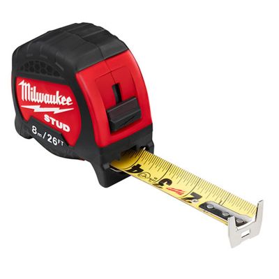 MLW48-22-9726 image(1) - Milwaukee Tool 8m/26ft STUD Tape Measure