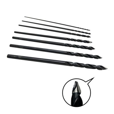 ASTTS7 image(1) - Astro Pneumatic ONYX 7pc TurboStep Aircraft Extension Length Drill Bit Set
