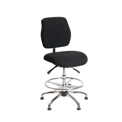LDS1010430 image(0) - ShopSol ESD Chair - High Height -Deluxe Black