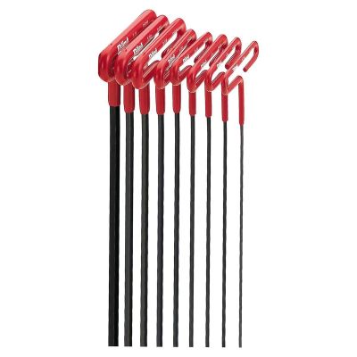 EKL53198 image(1) - Eklind Tool Company HEX KEY SET 8 PC T-HANDLE 9IN. SAE 3/32-1/4IN.CUSH