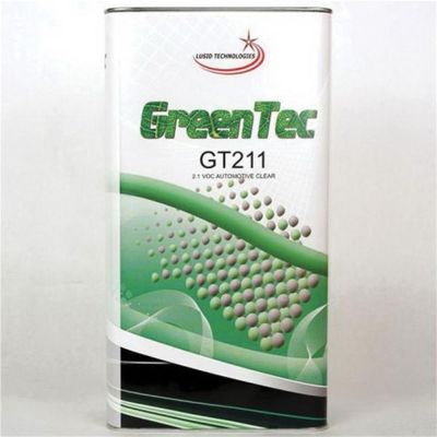GTCGT2115L image(0) - GENTEC AND GREENTEC PRODUCTS GT2115L Premium 2.1 VOC Automotive Clearcoat, 5 L Drum, Gloss, 2:1:1 Mixing