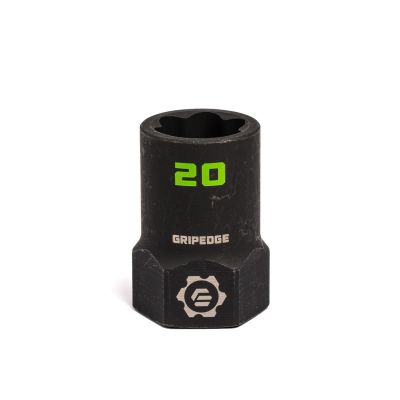 GETXCM20 image(0) - Grip Edge Tools 20mm 1/2" Dr RPT socket extractor with FORS (standard length)