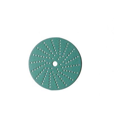 SUA47406 image(0) - Sunmight USA Corporation Film 47406 Open Coated Multi Hole Grip Disc, 6 in, P80 Grit, Premium Aluminum Oxide, Velcro Attachment