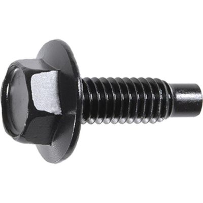 AVCAP5711 image(0) - AUVECO AP5711 Hex Washer Head Spin Lock Dog Point Body Bolt, 5/16 in - 18 TPI x 1 in L, Black Phosphate