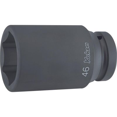 KKN18301M-55 image(0) - Ko-ken USA 18301M-55 1 Sq. Dr. Socket 55mm 6 point Length 108mm Thin walled