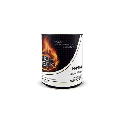HITHFP158-1 image(0) - High Teck Products HFP158-1 Series HFP National Rule Urethane Basecoat, 1 gal, Super White, 6.8 lb/gal VOC