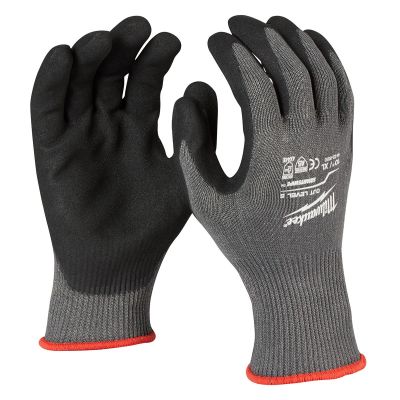 MLW48-22-8953 image(0) - Milwaukee Tool Cut 5 Dipped Gloves - XL