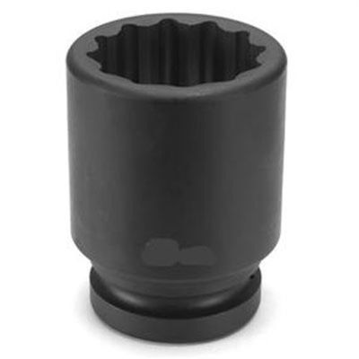 GRE4195MD image(0) - Grey Pneumatic 1" Drive x 95mm Deep - 12 Point Socket