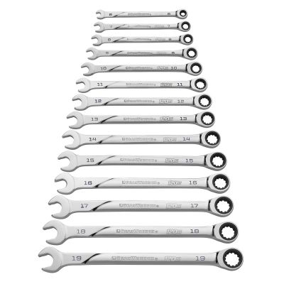 KDT86426 image(0) - GearWrench 14 Piece 120XP Universal Spline XL Ratcheting Combination Metric Wrench Set