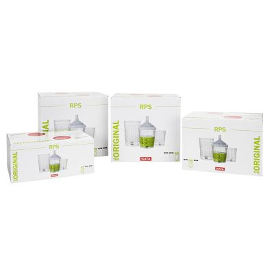 SAT1202134 image(0) - SATA Spray Equipment RPS Cup, UV, 0.6L, Std Lid, 125m Flat Sieve, 50 Pk