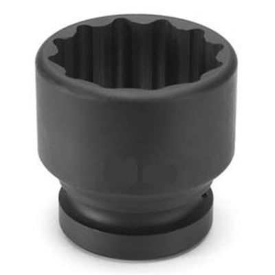 GRE6334R image(0) - Grey Pneumatic 1-1/2" Drive x 4-3/16" Standard - 12 Point Socket