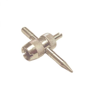 TMRTI25 image(1) - Tire Mechanic's Resource Four Way Valve Core Tool Steel