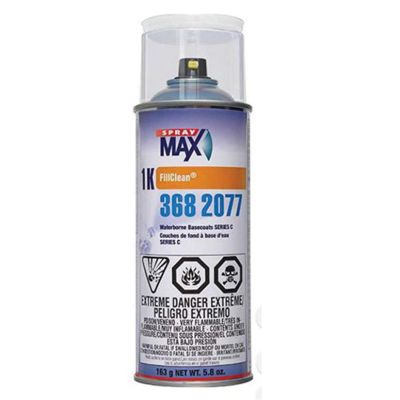 SMX3682077 image(0) - SprayMax FillClean 3682077 Series C Waterborne Basecoat, 5.8 oz Aerosol Can, Clear