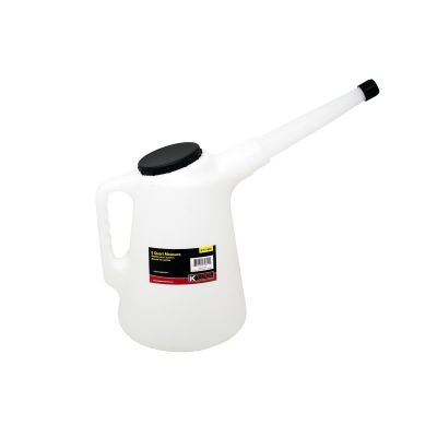 KTI74651 image(0) - K Tool International Plastic Measure Flex Spout 5 Liter