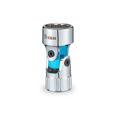 TIT66852 image(0) - Titan 1/4 in. Drive Auto-Flex&trade; 12mm Socket
