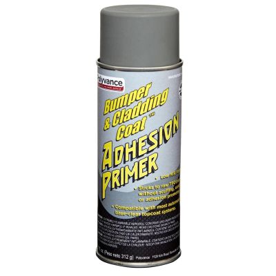 URE3611-A image(0) - Urethane Supply Co. Polyvance Bumper & Cladding Coat 3611-A Low VOC Adhesion Primer, 11 fl-oz Aerosol Can, Light Gray