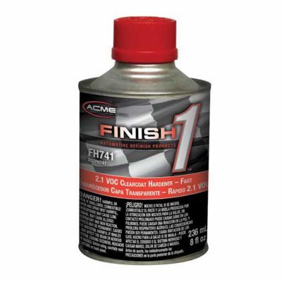 FNHFH741-18 image(0) - Finish 1 Automotive Refinish Products FH741-18 Fast 2.1 VOC Clearcoat Hardener, 1/2 pt Aerosol Can, Liquid