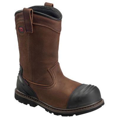 FSIA7876-16M image(0) - Avenger Hammer Wellington Series - Men's Boots - Carbon Nano-Fiber Toe - IC|EH|SR|PR - Brown/Black - Size: 16M