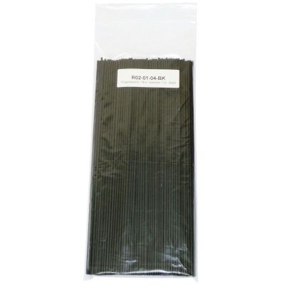 URER02-01-04-BK image(0) - Urethane Supply Co. Polyvance R02-01-04-BK Welding Rod, 1/8 in Dia x 12 in L, Round, Polypropylene, Black