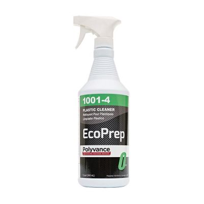URE1001-4 image(0) - Urethane Supply Co. Polyvance EcoPrep 1001-4 Plastic Cleaner, 32 fl-oz Bottle, Clear, Liquid