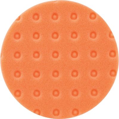 MAKT-02674 image(0) - Makita 5-1/2" Hook and Loop Foam Polishing Pad, Orange
