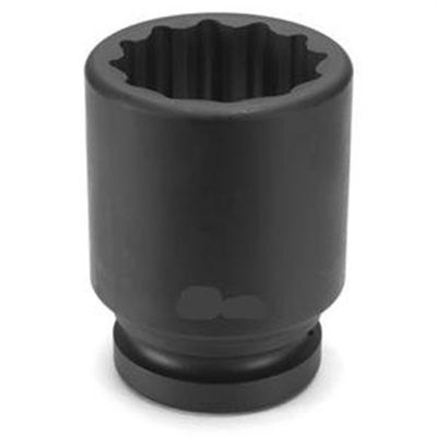 GRE4151MD image(0) - Grey Pneumatic 1" Drive x 51mm Deep - 12 Point Socket