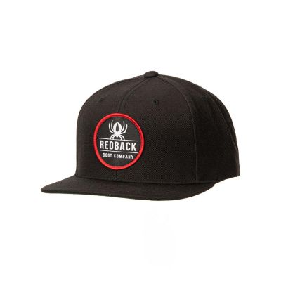 RDBHATVB image(1) - Redback Boots USA Hat Vulcan-Snapback Black