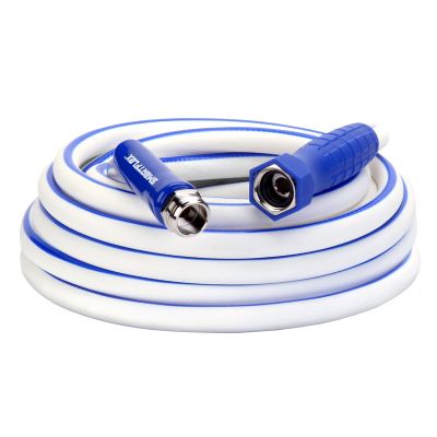 LEGHSFRV425 image(0) - Legacy Manufacturing SmartFlex RV/Marine Hose - 1/2 Inch x 25 Foot with 3/4 Inch-11 1/2 GHT Fittings