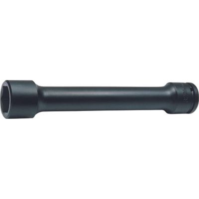 KKN16102M-400-27 image(0) - Ko-ken USA 16102M.400-27 3/4 Sq. Dr. Extra Long Wheel Nut Socket 27mm 6 point Length 400mm