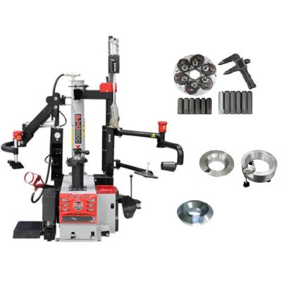 ATEAP-PTC500-KIT-FPD image(0) - Atlas Automotive Equipment Platinum PTC500 Center Post Tire Changer with Adapters Kit