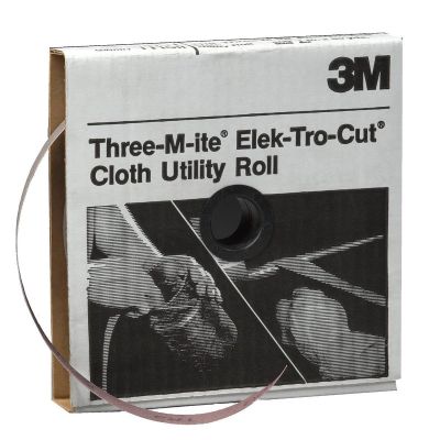 MMM5006 image(1) - 3M UTILITY ROLLS CLOTH THREEMITE 1"X50 YARDS 180 1/B