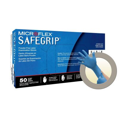 MFXSG375S-CASE image(1) - Microflex GLOVE SAFEGRIP EC SG-375 LATEX S