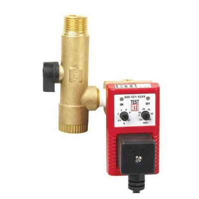 RTCED-2-4 image(0) - Reading Technologies  ED-2-4 Electronic Timer Drain, 1/4 to 1/2 in NPT, 110 VAC, Use With: Compressor/Line Drain