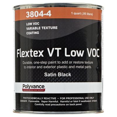 URE3804-4 image(0) - Urethane Supply Co. Polyvance 3804-4 Variable Texture Coating, 1 qt, Black, Pourable Liquid