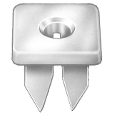 AVC13932 image(0) - AUVECO MITSUBISHI & TOYOTA NYLON NUT #10 SCREW SIZE