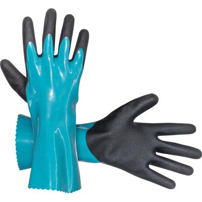 SAS6701802 image(0) - SAS Safety Chem Defender Nitrile Chemical Resistant Gloves - L/XL