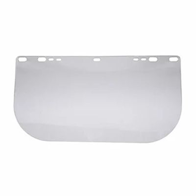 SRW28963 image(0) - Jackson Safety Replacement Windows for F10 PETG Face Shields - Clear - 9" x 15.5" x .040" - D Shape - Unbound