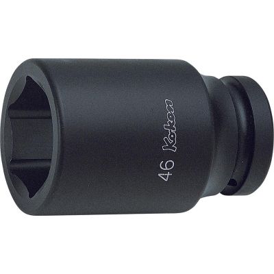 KKN18300M-22 image(0) - Ko-ken USA 18300M-22 1 Sq. Dr. Socket 22mm 6 point Length 108mm
