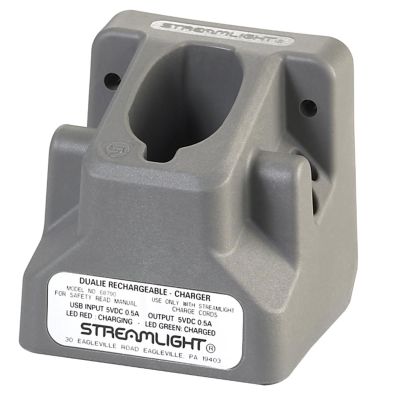 STL68790 image(0) - Streamlight Charger Holder - Dualie Rechargeable Charger Base