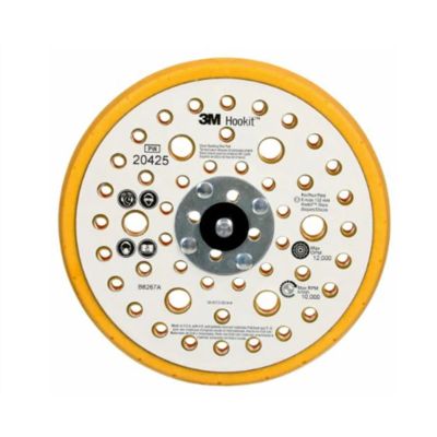 MMM20425 image(0) - 3M Xt3M Xtract™ Low Profile Finishing Back-up Pad, 20425, 152 mm x 17.5 mm x 7.93 mm, External 53 Holes, 10 ea/Case