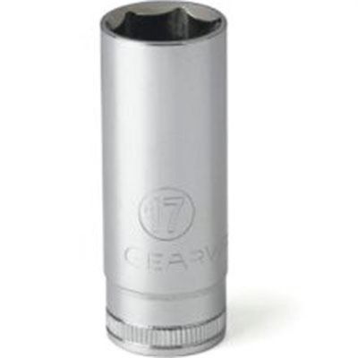 KDT80144 image(0) - GearWrench 1/4 Inch Drive 6 Point Deep Metric Socket 9mm