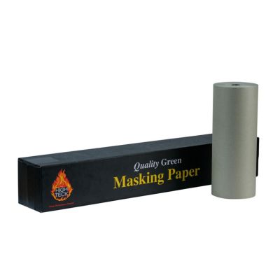 HITMP375G-18 image(0) - High Teck Products MP375G-18 Masking Paper, 18 in W x 750 ft L, Green, 30 lb Basis