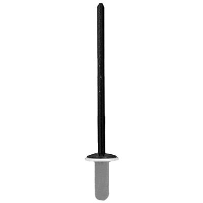 AVC20627 image(0) - AUVECO 20627 Specialty Rivet, 1/8 in Dia x 3/64 to 3/16 in Grip Range, Aluminum Rivet/Steel Mandrel, Black