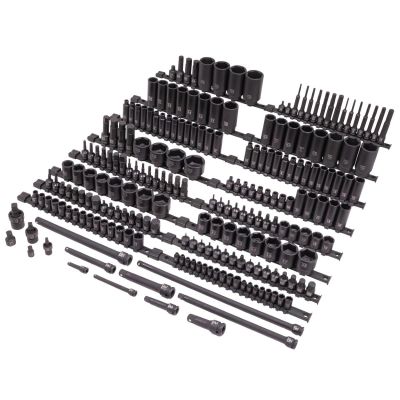 SUN10222 image(0) - SUNEX 222 Piece Mixed Drive Master Impact Socket Set