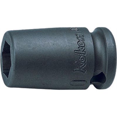 KKN13460A-3-8 image(0) - Ko-ken USA 13460A-3/8 3/8 Sq. Dr. Socket 3/8 6 point Length 32mm Self-Tapping screw