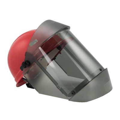 OBR21AGR12-C500 image(0) - OBERON Face Shield & Hard Cap - Arc Flash - 12 Cal TCG - Window: Standard Grey