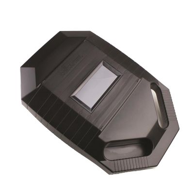 SRWS25000-10 image(0) - Sellstrom Welding Shield - Passive - Polycarbonate - 2.00-inch x 4.25-inch Viewing Area - Shade 10 -  Black - Iron Mask Hand Held Series